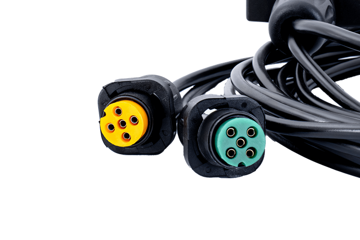 ASPÖCK MULTIPOINT V rear lights + MANTES 4m 7PIN harness