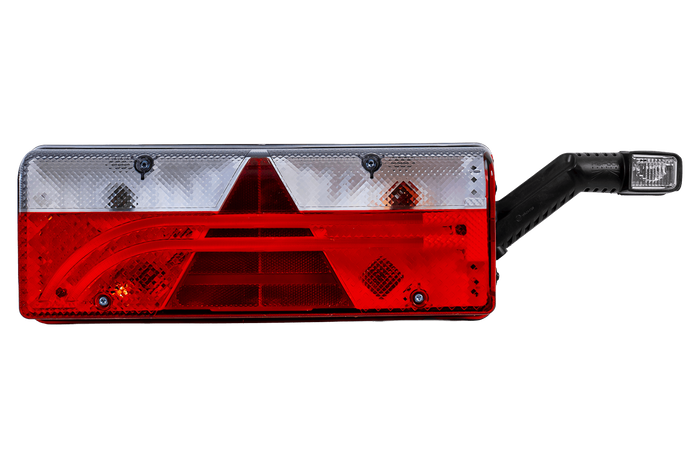 ASPÖCK EUROPOINT III LED bayonet tail light 7PIN ASS2 with horn 7 functions right