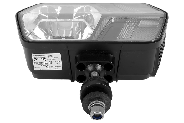 ASPÖCK LuxLED II LED front lamp 7 functions 6-pin DEUTSCH DT06-6S left