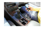 Cigarette lighter socket splitter LAMP Multi-Socket 4x 12/24V + 2x USB