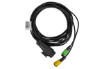 MANTES electrical installation, boat trailer harness, 5.5m, 13PIN plug, 2x5PIN bayonets