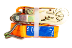 UNITRAILER 2m/50mm/5t orange transport belt with tensioner