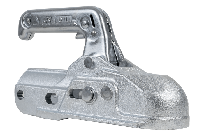 WINTERHOFF WW 30-K+Z ball hitch for a 3000kg trailer with a 35-51mm pipe drawbar, cast iron