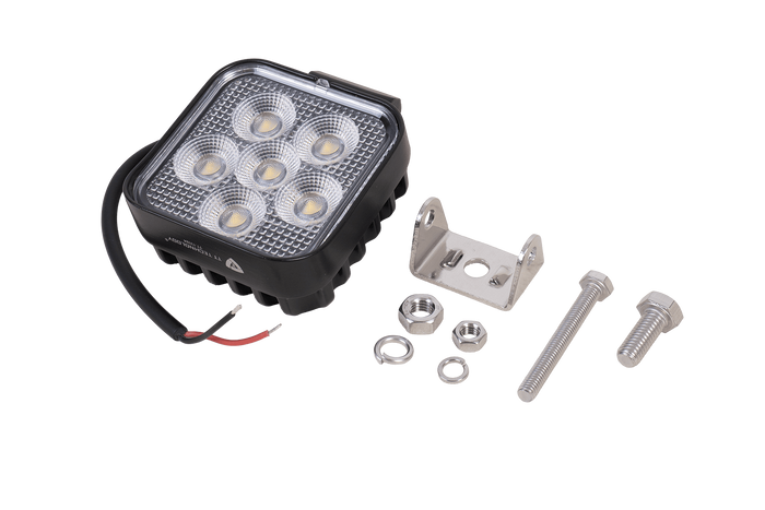 LED work lamp reflector TT TECHNOLOGY BLACK TT.13324 24xLED 1920lm square