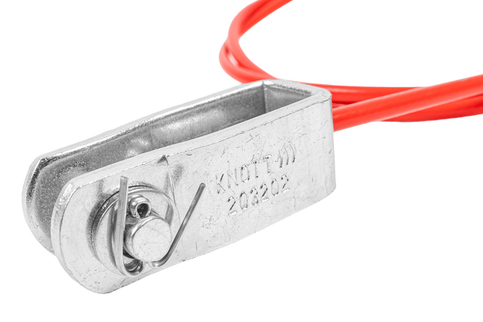 Emergency safety breakaway rope KNOTT breakaway with snap hook 1055mm