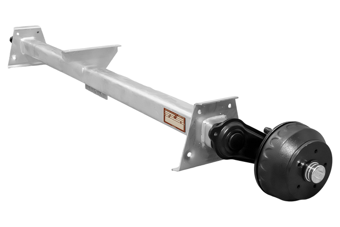 KNOTT VGB15MV braked axle for trailer/carrier 1550kg 1616mm 2110mm 5x112
