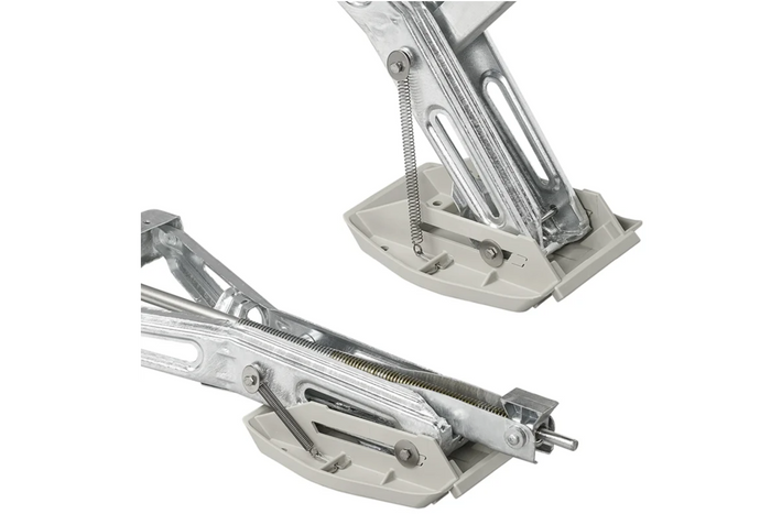 Set of four ProPlus 361519 trailer stabilizer support pads with spring 20.5x27.5cm