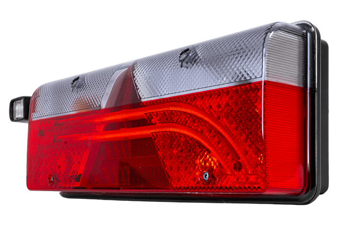 Lampy tylne ASPÖCK EUROPOINT III LED bajonet 7PIN ASS2 z rogiem 7 funkcji lewa+prawa