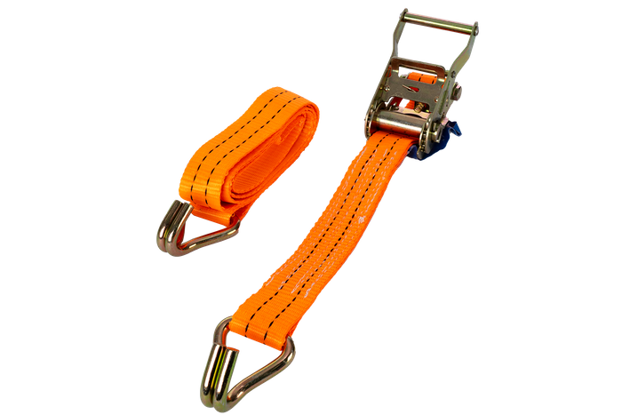 UNITRAILER 2m/35mm/2t orange transport belt with tensioner