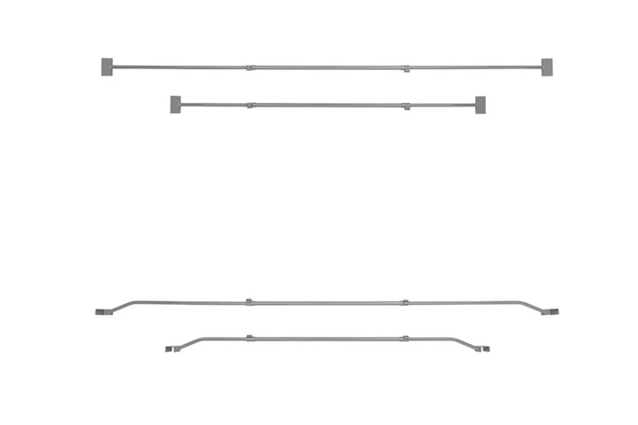 Flat tarpaulin bracket for ProPlus trailer 340918V01 adjustable 152–220cm