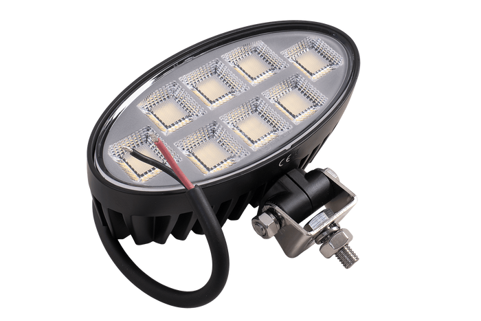 LED work lamp reflector TT TECHNOLOGY BLACK TT.13417 160xLED 8900lm oval