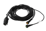 ASPÖCK electrical installation trailer harness 5 m 7 PIN plug bayonets 2x 5 PIN