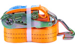Set of four UNITRAILER 4m/35mm/2t orange transport belts with tensioner