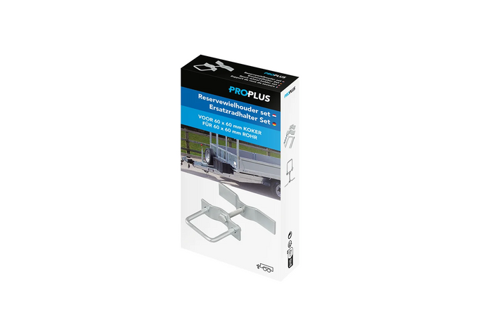 ProPlus trailer spare wheel mounting bracket for 60x60mm profile