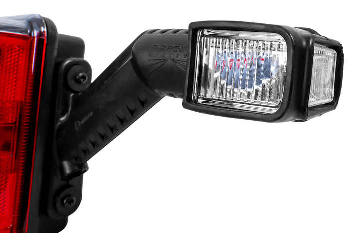 ASPÖCK EUROPOINT III LED bayonet tail light 7PIN ASS2 with horn 7 functions right