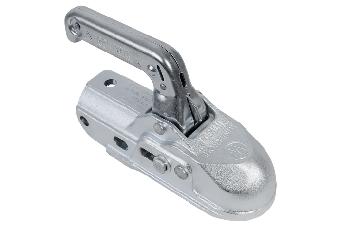 WINTERHOFF WW 30-K+Z ball hitch for a 3000kg trailer with a 35-51mm pipe drawbar, cast iron