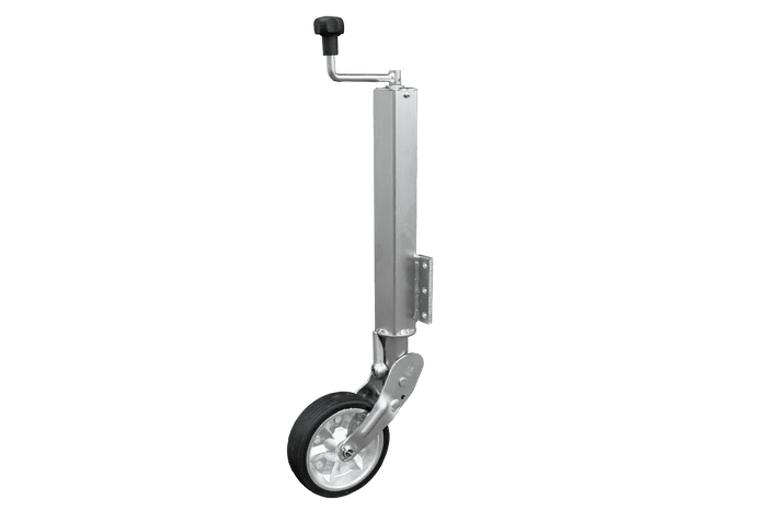 UNITRAILER automatic jockey wheel with handle 400kg 60mm 470-785mm