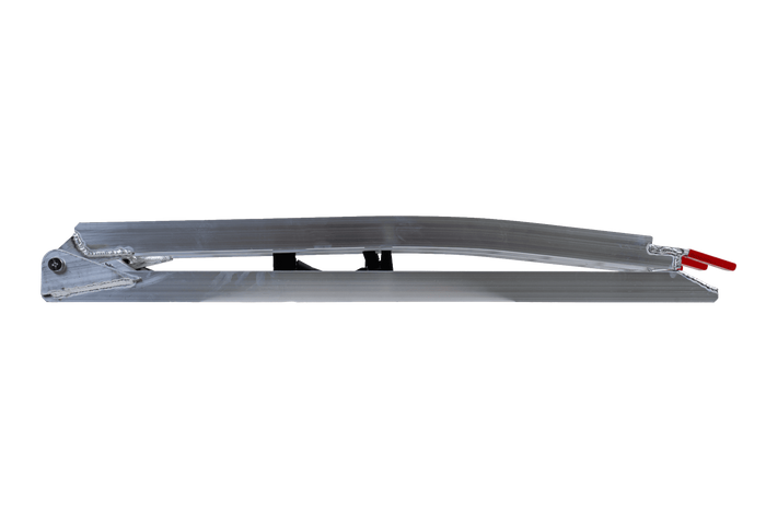 UNITRAILER ALR002 foldable ramps aluminum ramps for trailers 221cm 680kg with belt, set of 2